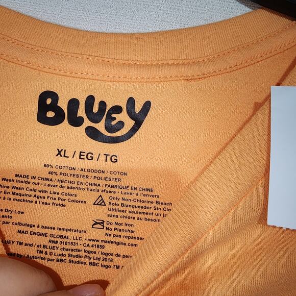 Bluey and family Halloween shirt men's X-Large - Picture 3 of 5